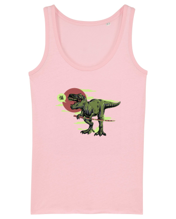 Samurai T-rex Cotton Pink