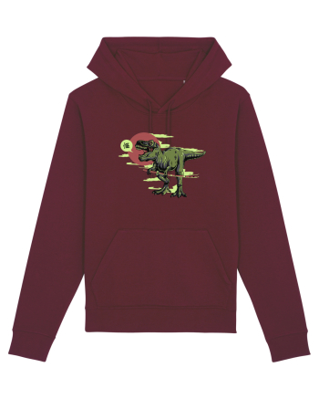 Samurai T-rex Burgundy