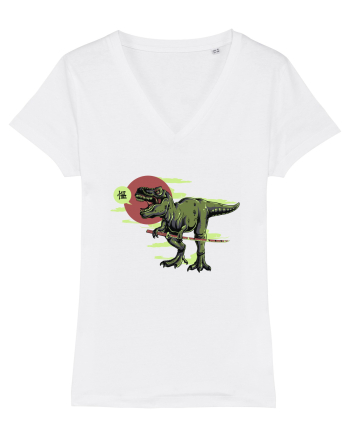 Samurai T-rex White