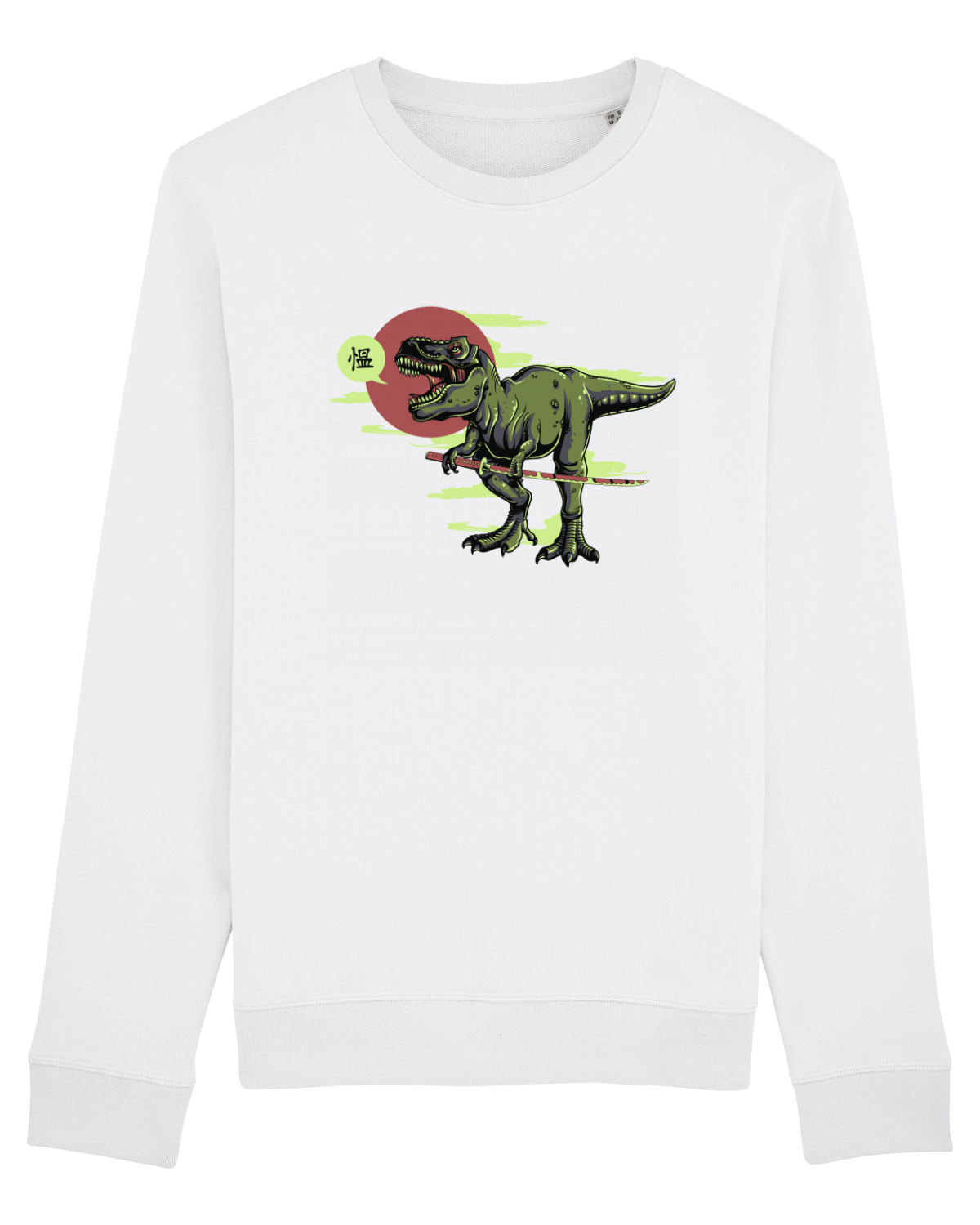 Bluză mânecă lungă Unisex Rise White