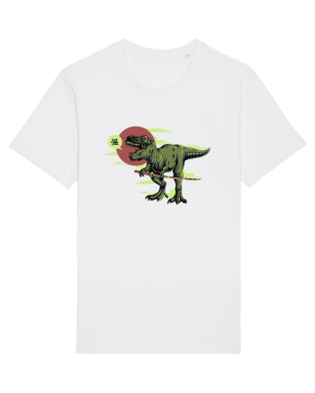 Samurai T-rex White