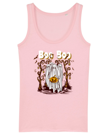 Boo In The Sheets Cotton Pink