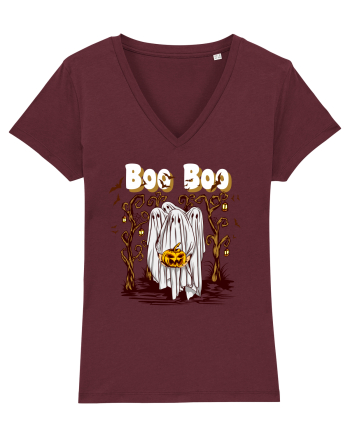 Boo In The Sheets Burgundy