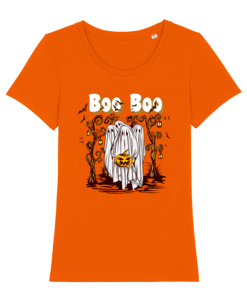 Boo In The Sheets Bright Orange