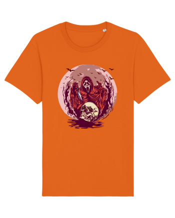 Halloween Dead Sunset Bright Orange