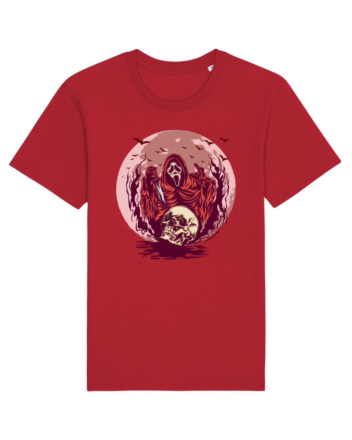 Tricou mânecă scurtă Unisex Rocker Red