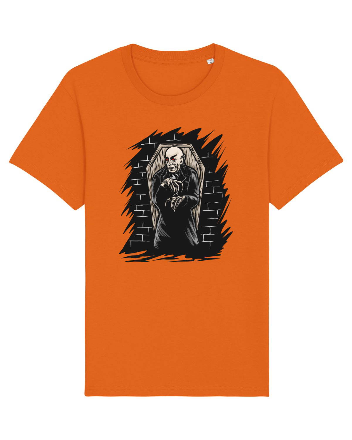 Tricou mânecă scurtă Unisex Rocker Bright Orange