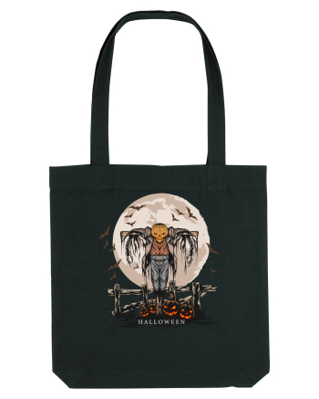 Pumpkin Head Scarecrow Black