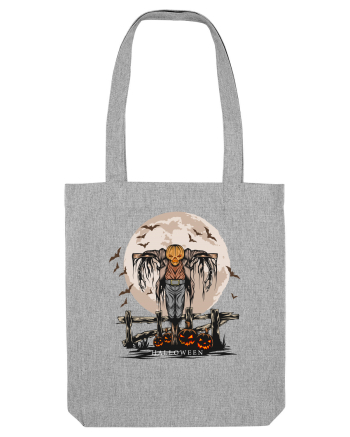 Pumpkin Head Scarecrow Heather Grey
