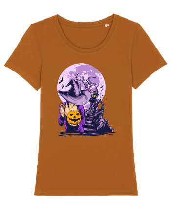 Sexy Purple Pumpkin Witch Roasted Orange