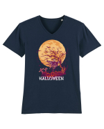 Sunset Scarecrow Tricou mânecă scurtă guler V Bărbat Presenter