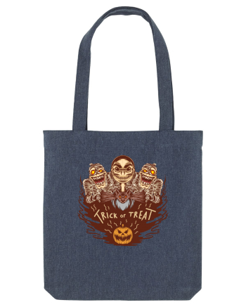 Trick or Treat Zombies Midnight Blue