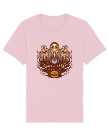 Trick or Treat Zombies Cotton Pink