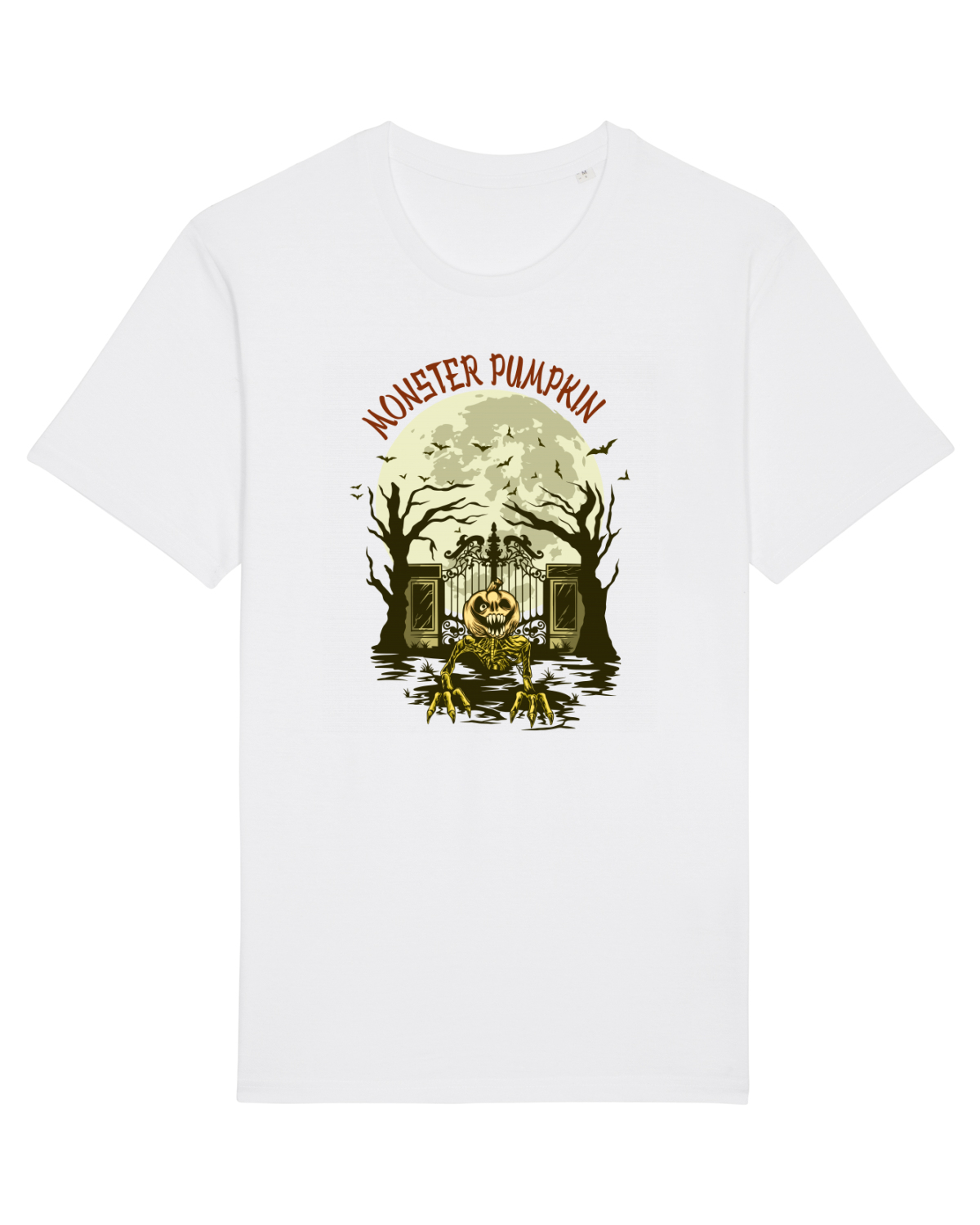 Tricou mânecă scurtă Unisex Rocker White