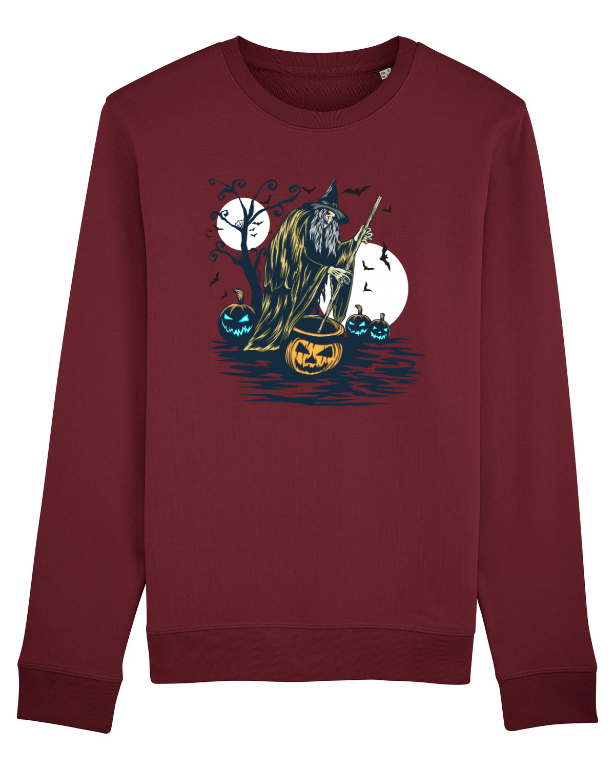 Bluză mânecă lungă Unisex Rise Burgundy
