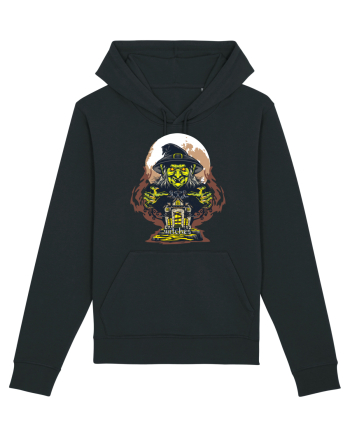 Witches Spooky House Black