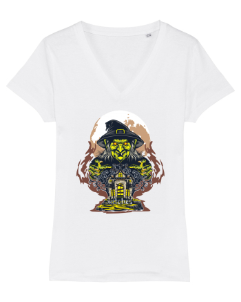 Witches Spooky House White