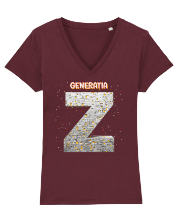 Generația Z - V2 Burgundy