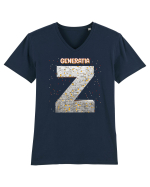 Generația Z - V2 Tricou mânecă scurtă guler V Bărbat Presenter