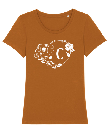 Litera C - alb Roasted Orange