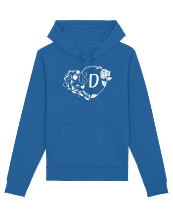 Litera D - alb Royal Blue