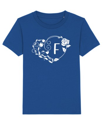 Litera F - alb Majorelle Blue