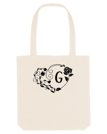 Litera G - negru Natural