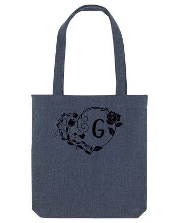 Litera G - negru Midnight Blue