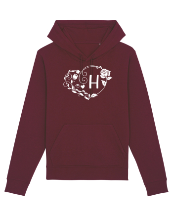 Litera H - alb Burgundy