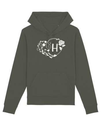 Litera H - alb Khaki