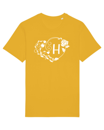 Litera H - alb Spectra Yellow