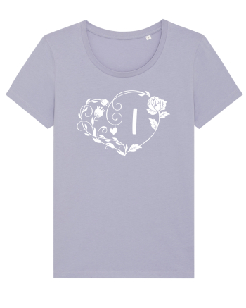Litera I - alb Lavender
