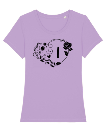 Litera I - negru Lavender Dawn