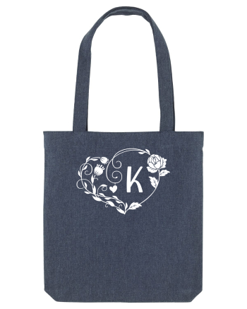 Litera K - alb Midnight Blue