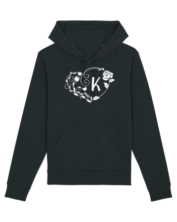 Litera K - alb Black