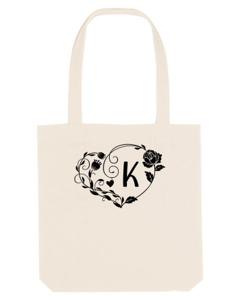 Litera K - negru Natural