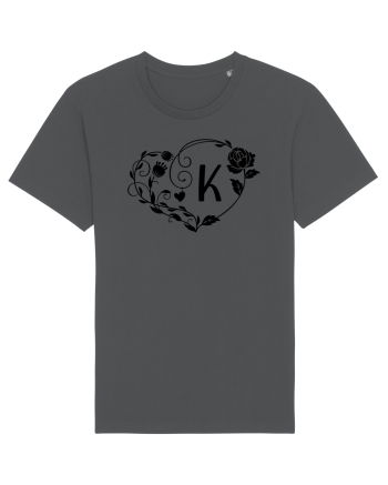 Litera K - negru Anthracite