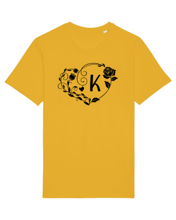 Litera K - negru Spectra Yellow