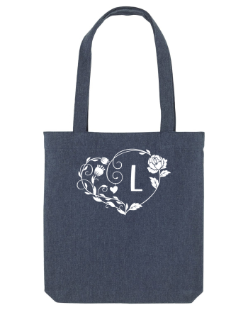 Litera L - alb Midnight Blue