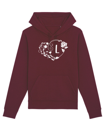 Litera L - alb Burgundy