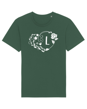 Litera L - alb Bottle Green