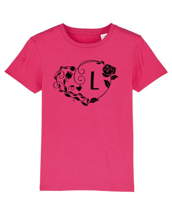 Litera L - negru Raspberry