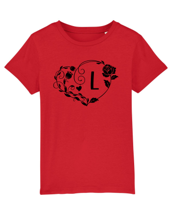 Litera L - negru Red