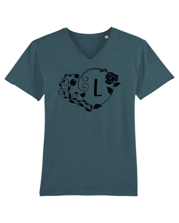 Litera L - negru Stargazer