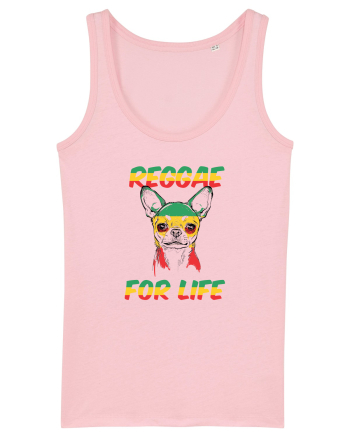 reggae for life Cotton Pink