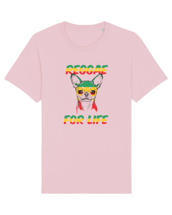 reggae for life Cotton Pink