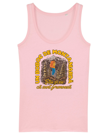 Un boboc de montaniardă Cotton Pink