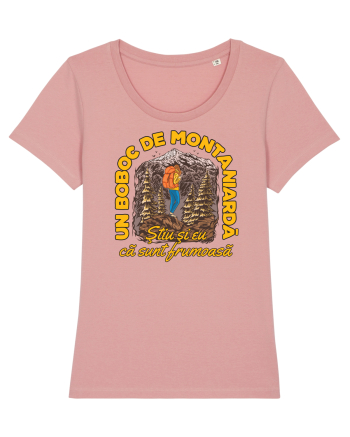 Un boboc de montaniardă Canyon Pink