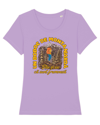 Un boboc de montaniardă Lavender Dawn