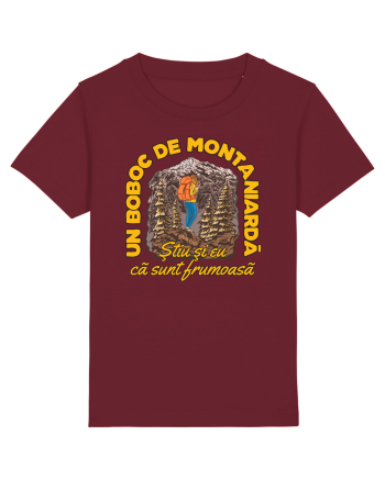 Un boboc de montaniardă Burgundy